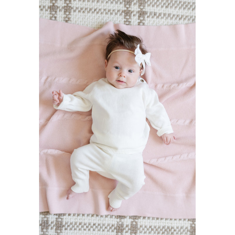 Couvertures de réception Heirloom, Rose