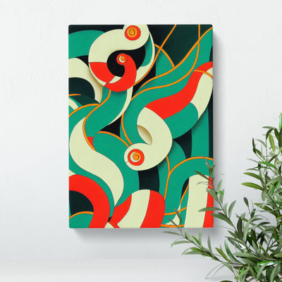 Snake No.3 - Wrapped Canvas