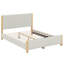 Base de lit tapissier moderne Mid-Century-606232504