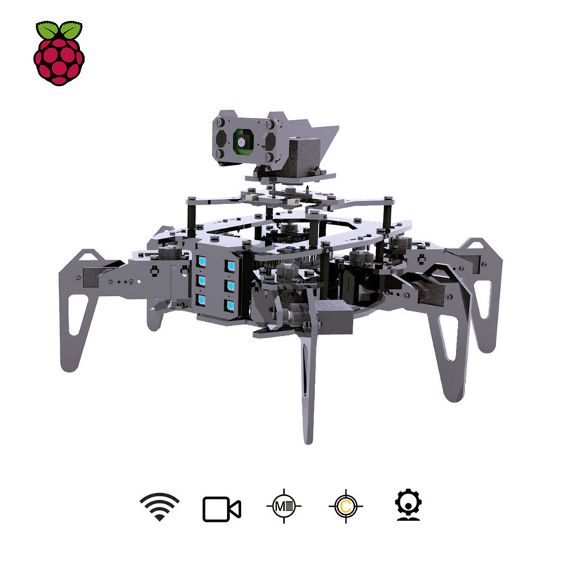 Adeept Raspclaws Hexapod STEAM Spider Robot Kit