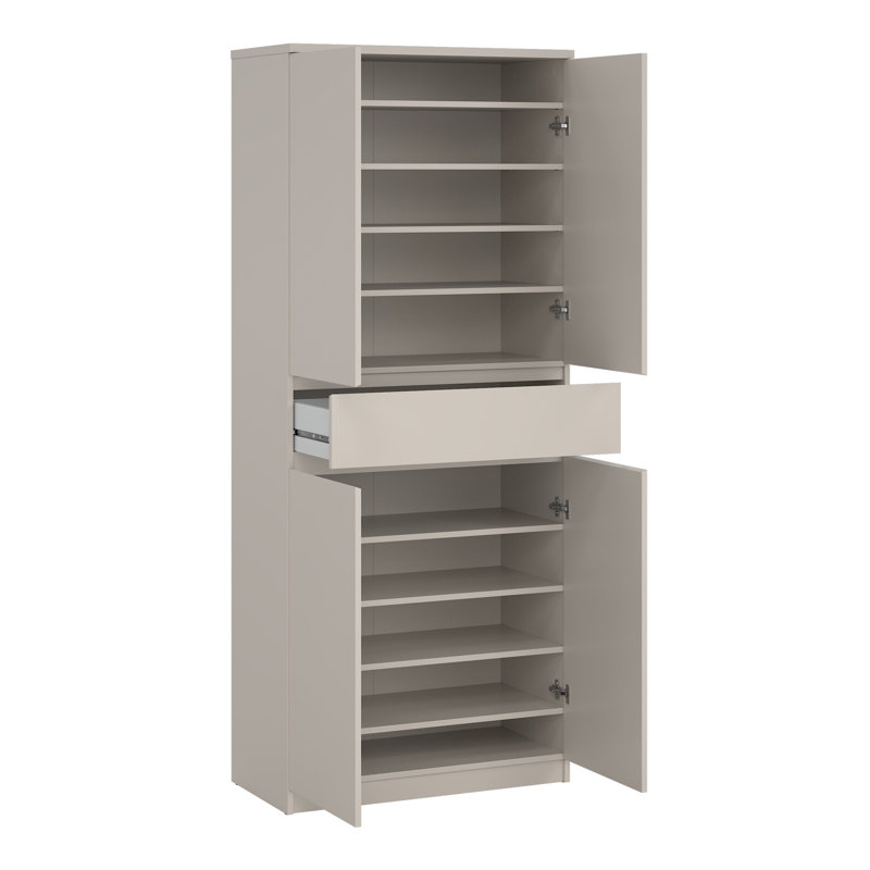 24 Pair Shoe Storage Cabinet