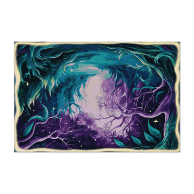Twilight Flora Indoor And Outdoor Area Rug