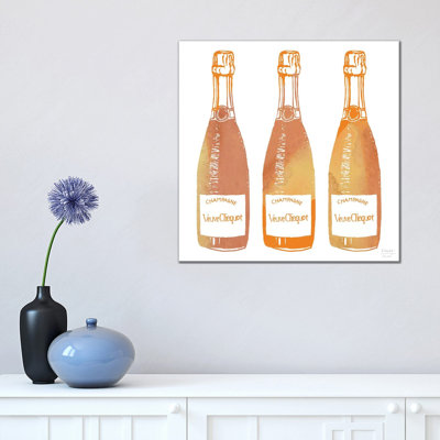 Veuve Cliequot Champagne - Print on Canvas