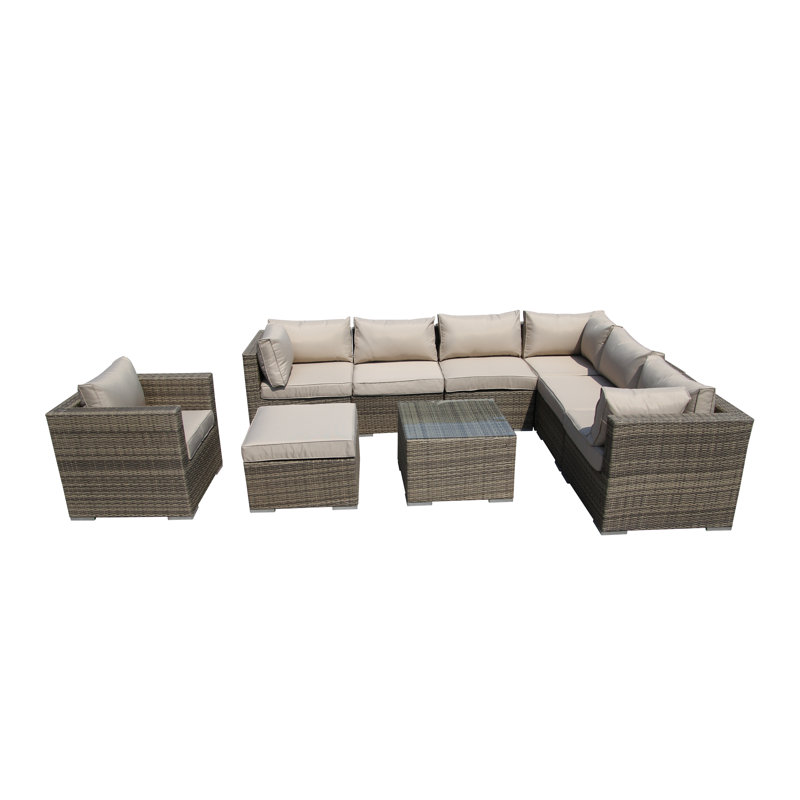 The Wiltshire 7 Seater Set With Single Seater, Nature