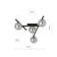 Riceboro Glass Flush Mount-1356292417-1356292446