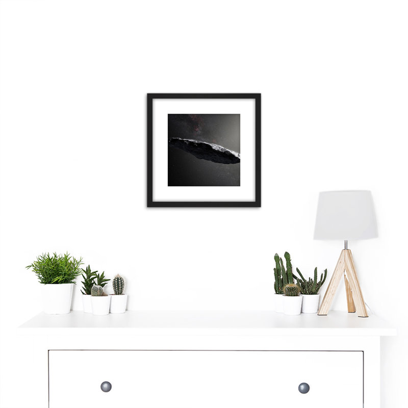 Space ESO Eso1737e Interstellar Asteroid Oumuamua - Single Picture Frame Print