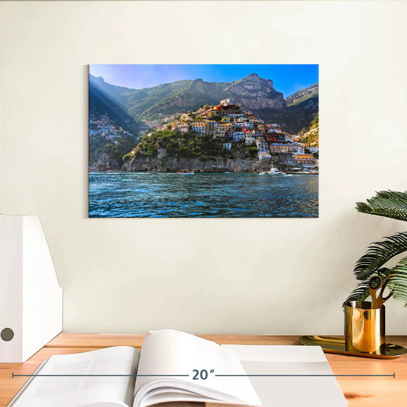 Hannes, falaises de Positano, H 8 po x l 12 po