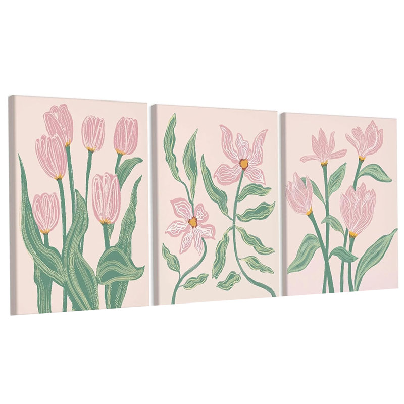3 Piece Wrapped Canvas Print