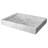 Carrara Marble Rectangular Vessel Bathroom Sink