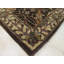 Hand Tufted Wool Floral Area Rug in Brown-882391358