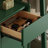Green Solid wood Shoe Storage