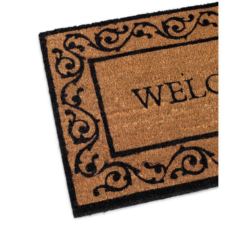 Non-Slip Outdoor Doormat, 18" W x 30" L