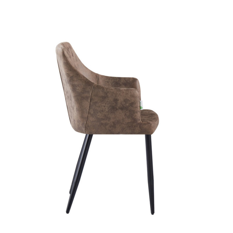 Lehmann Upholstered Dining Chair, 1, Light Brown