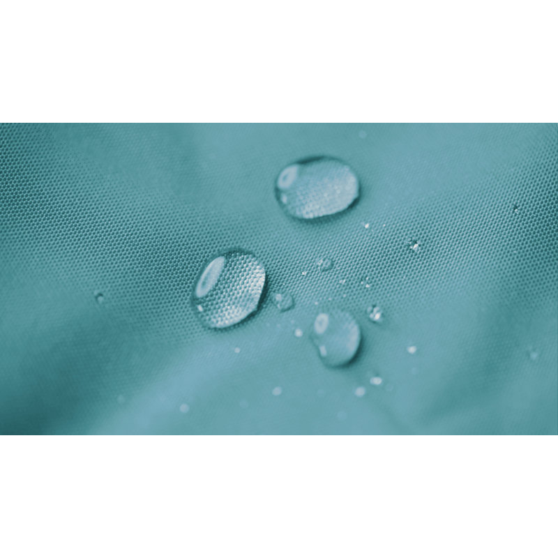  Goku 20" Round Bean Bag Pouf Ottoman, Water-Repellent, Turquoise