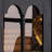 Black Solid Wood+Glass Display Cases