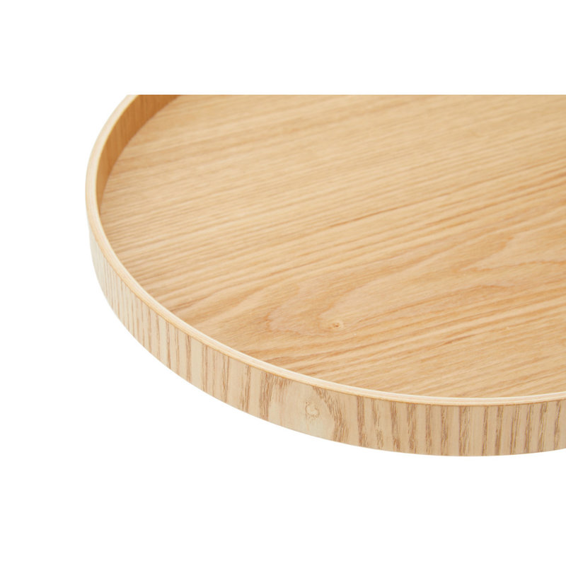 Sayreville Solid Wood Tray, Beige, 27cm H x 27cm W x 2cm D