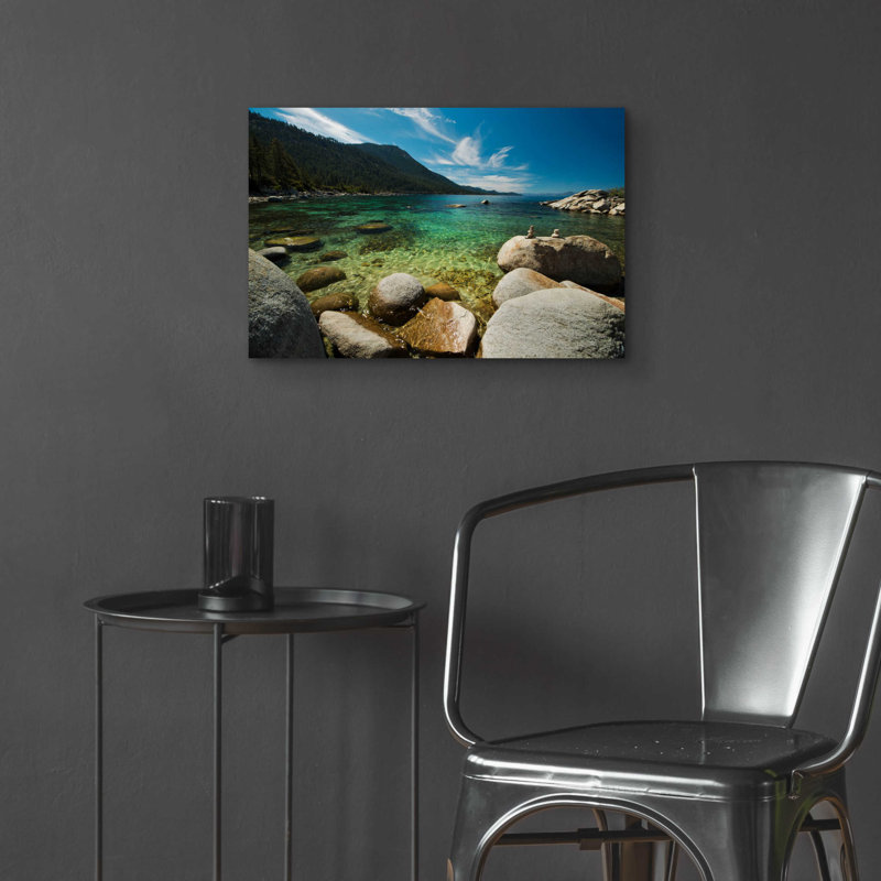 «Center Light» par Natalie Mikaels, art en verre acrylique Wal, H 16 po x l 24 po x P 0,2 po