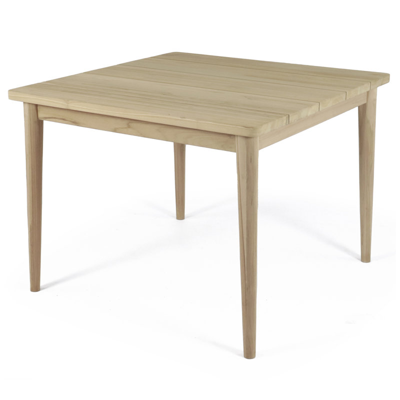 Calixto Outdoor Square Teak Dining Table