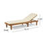 Chaise longue inclinable avec coussin Moulton-1247708393