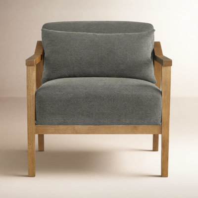 Solid Wood Accent Chair