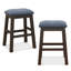 Alizey Counter Stool with Solid Wood Frame