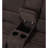 Madden Brown Chenille Motion Sofa