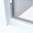 RD Swinging 31" x 66" Hinged Semi-Frameless Shower Door-42572154-42572152