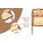 Wood Armless Folding Chairs(Set Of 2)-381314659