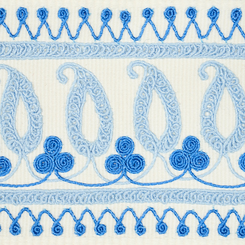 Paisley Embroidered Tape