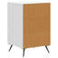 43cm W Engineered Wood Bedside Table