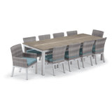 Travira Outdoor 11 - Piece Dining Set with Cushions