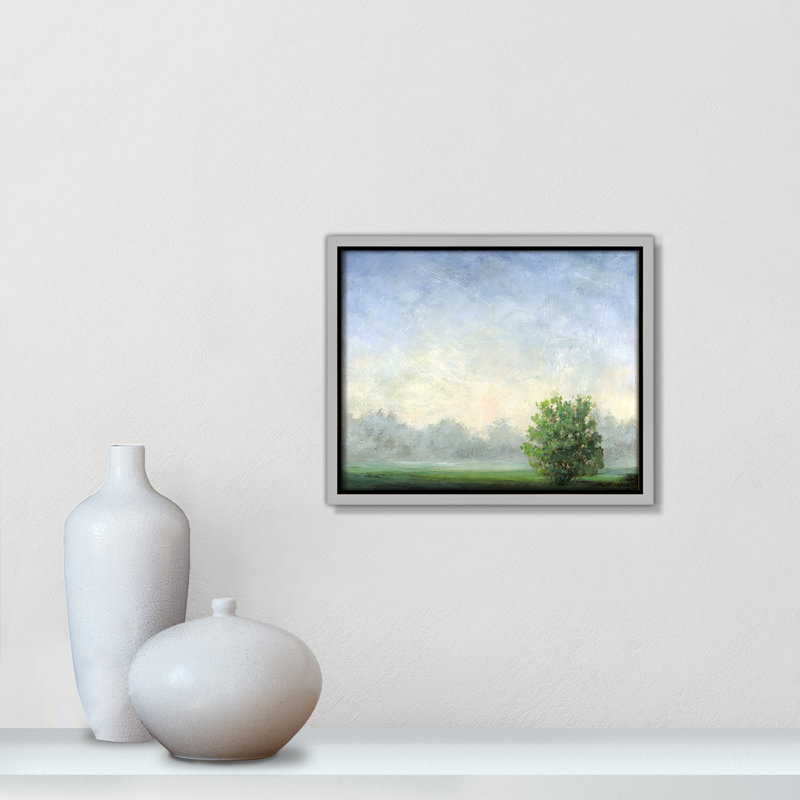 Thayne Upstart Print par Dena Ann Adams, Argent argent, H 9,5 po x l 11,5 po
