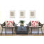 Coussin décoratif intérieur / extérieur en polyester filé Sheri-92078342-99277203