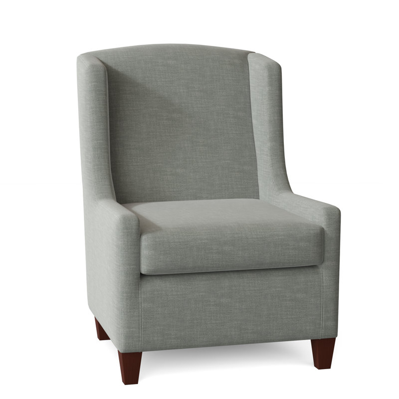 Sweetwater Wingback Chair, Tweetie 7 Tan Performance Velvet, Manhattan, Yes