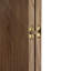 Buffet de rangement 63 portes à deux portes avec tablettes réglables