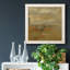Carreau Encaustic en toile orange I-Premium - prêt à être accroché-37085973-37085970