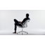 World LM, Black Ergonomic Task Chair with Poppy Seed Backrest, and Light Brown Autumn Upholstered Seat-1272104365-1272104394-1271284927