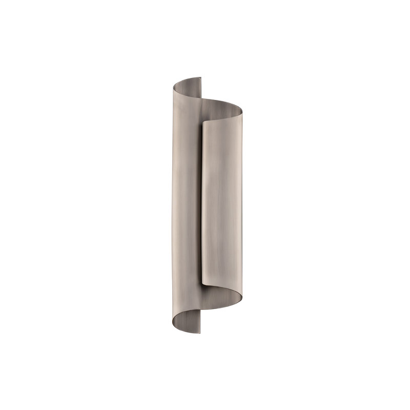 Pirouette Dimmable LED Wall Sconce With Built-In Color Temperature Switch From 2700K/3000K/3500K/4000K, Brushed Nickel