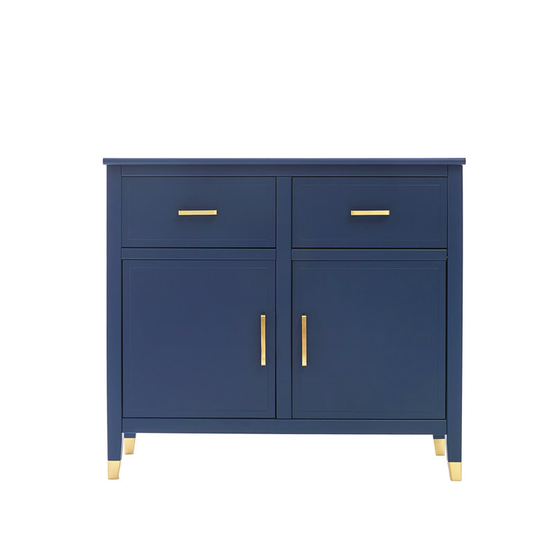 Aldena 95cm Sideboard, Navy