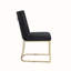 Tabouret de comptoir rembourré avec cadre en métal 18,9 po Khelani-585271116