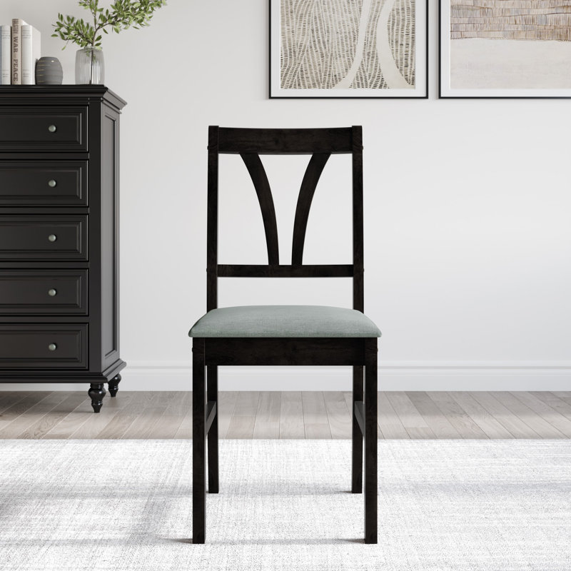 Ensemble de chaises Eslettes (ensemble de 4), Noir