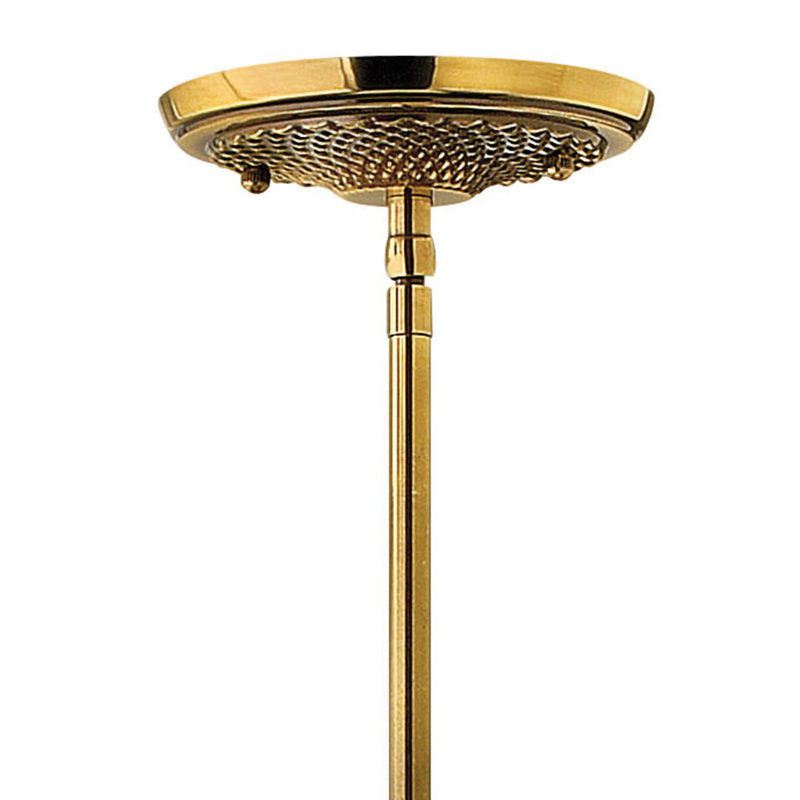 Plantation 1-Light Single Bell Pendant