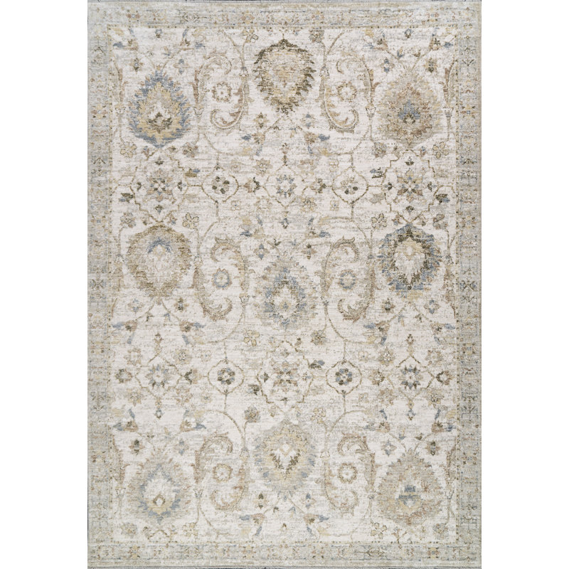 Stamey 12500-989 GREY/BEIGE/DK GREY, Rectangle 6'7" x 9'10"