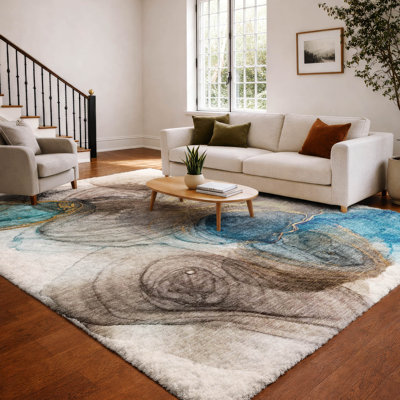 Tapis à poils doux de qualité supérieure lavable à la machine Dream Shag ADS513