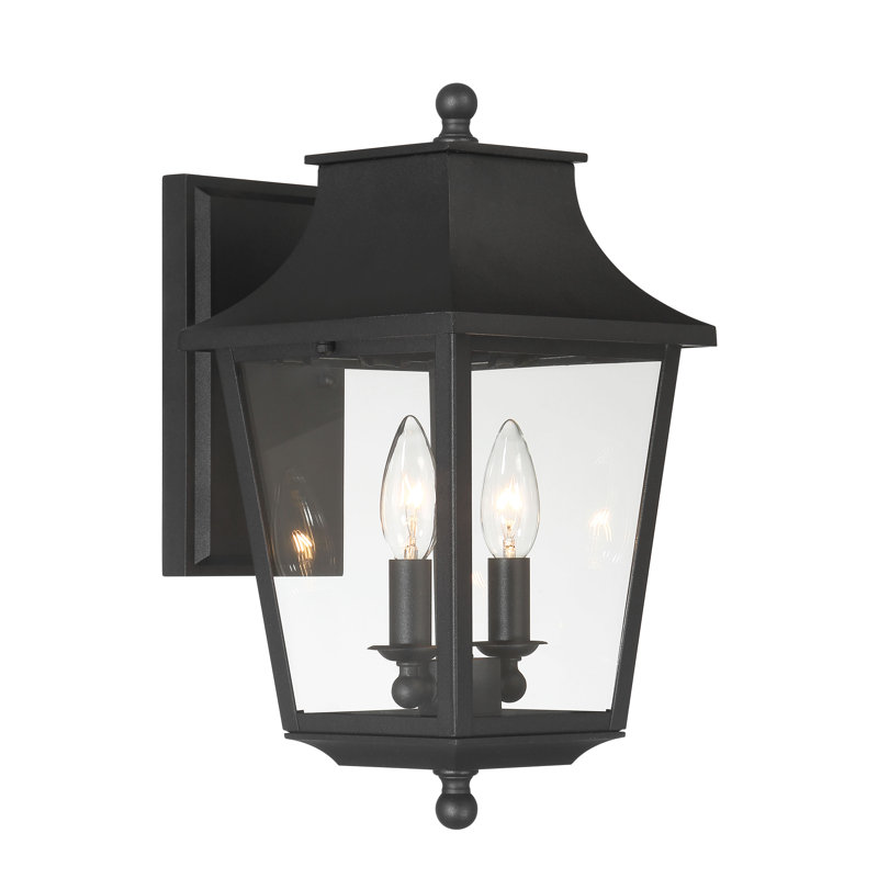 Minka Lavery Altimeter - 2 Light Outdoor Wall Mount In Sand Coal Finish