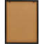 Art Deco Print With Gold Detail And Black Frame - Single Picture Frame Print on Canvas