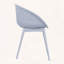 Ensemble de 2 chaises longues modernes en plastique PP toutes saisons-1463463539