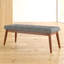 Union City Linen Upholstered Bench-965641027