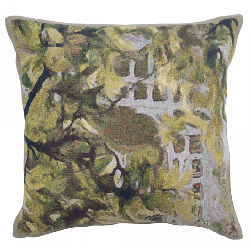 Jardin Floral Cotton Blend Pillow Cover