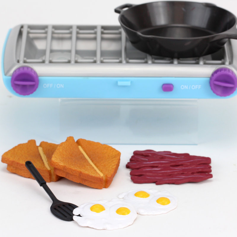 Sophia's 18" Doll Camp Stove & Breakfast Food Set